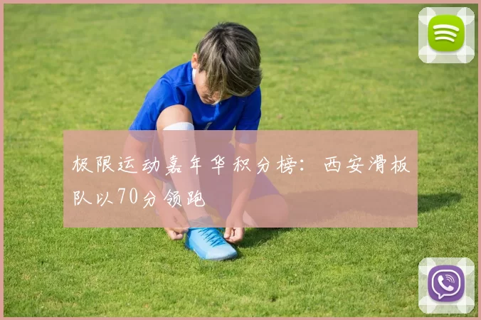 极限运动嘉年华积分榜：西安滑板队以70分领跑